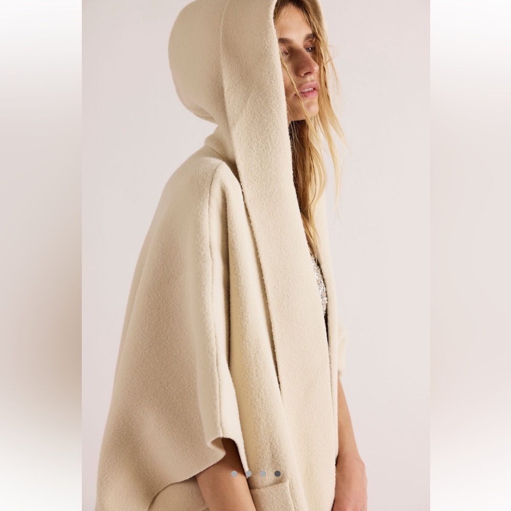 SOLD NWT Free People All I Need Cozy Hooded Duster - Picture 12 of 12